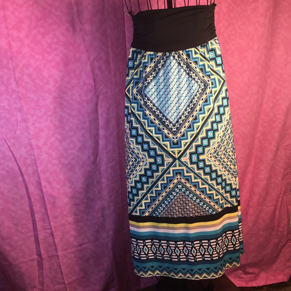 Size Large B-Design Strapless Dress or Long Skirt!